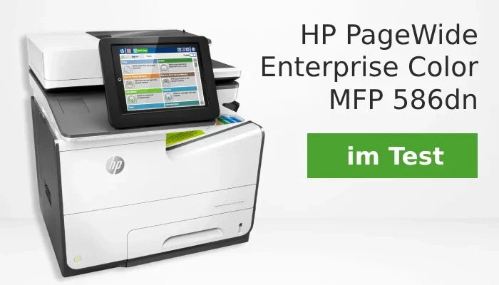 HP PageWide Enterprise Color MFP 586dn im Test