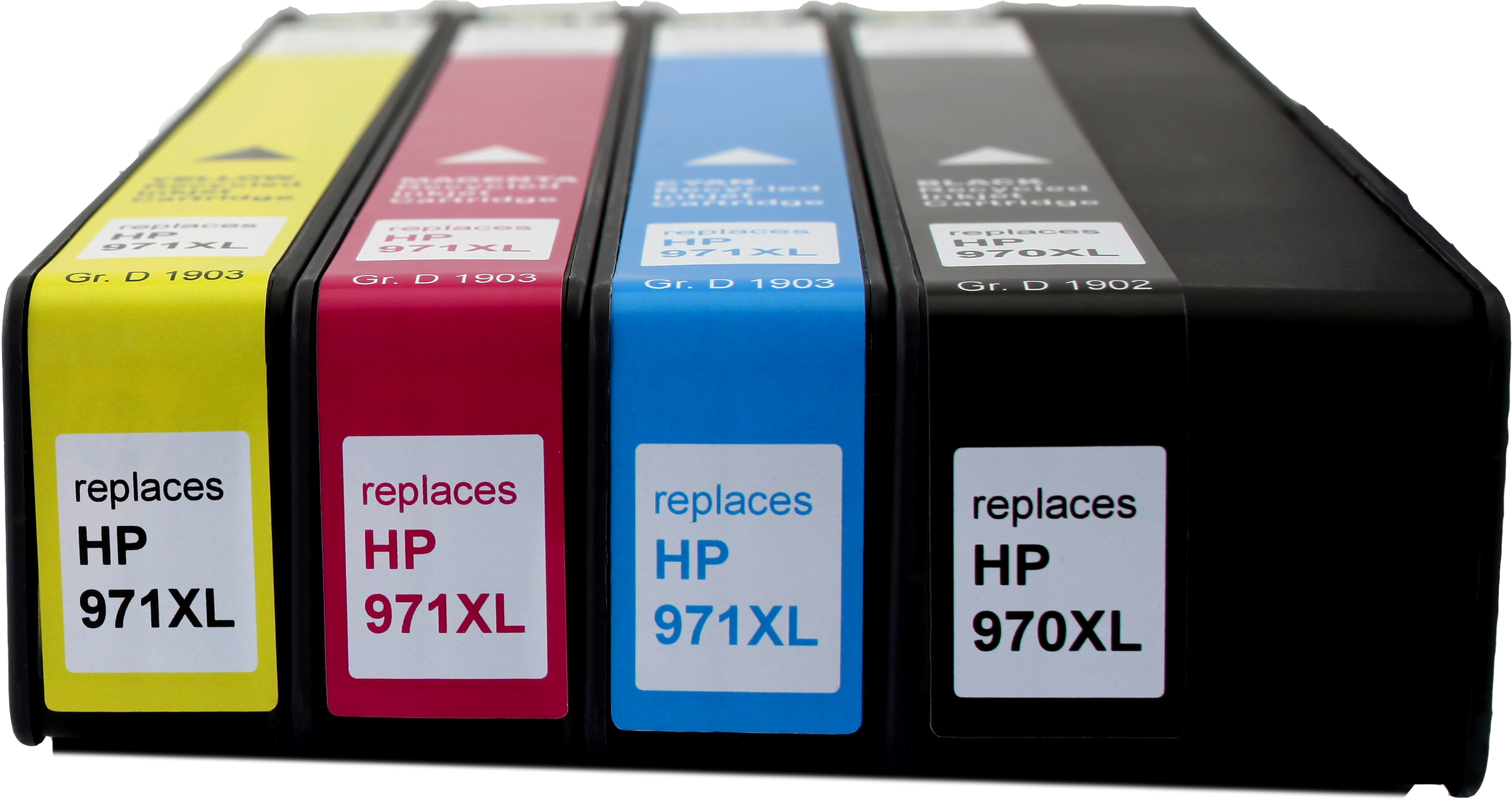 Prindo Basic XL Multipack kompatibel mit HP 970/971XL Schwarz/Cyan/Magenta/Gelb