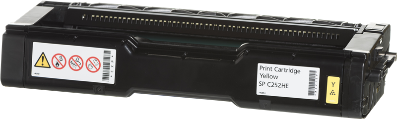 ricoh-sp-c252hey-gelb-toner