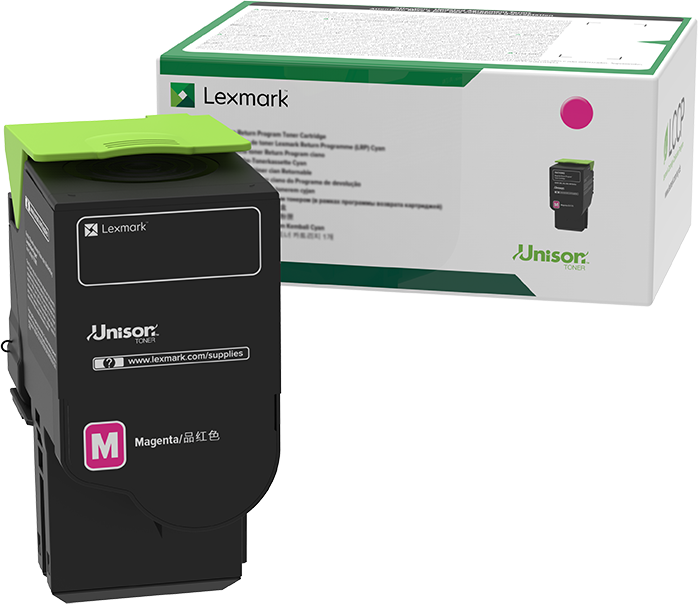 lexmark-78c20m0-magenta-toner