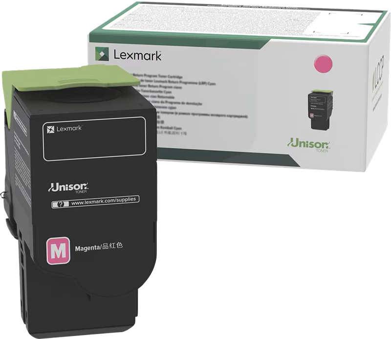lexmark-78c2xm0-magenta-toner