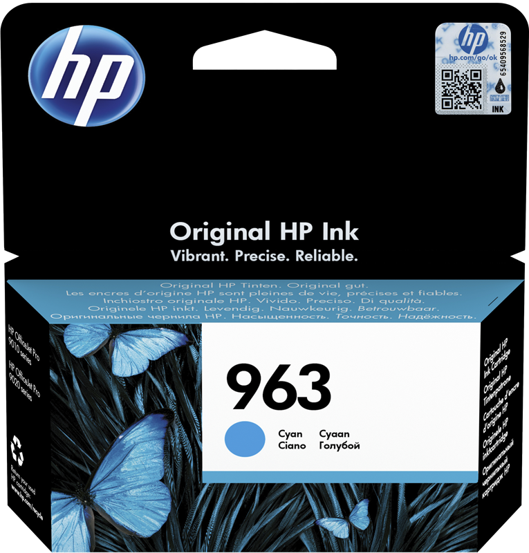 hp-963-cyan-druckerpatrone