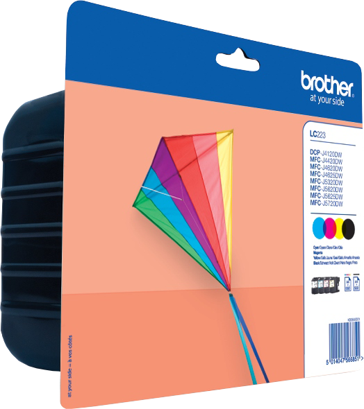 brother-lc-223-multipack-schwarz-cyan-magenta-gelb