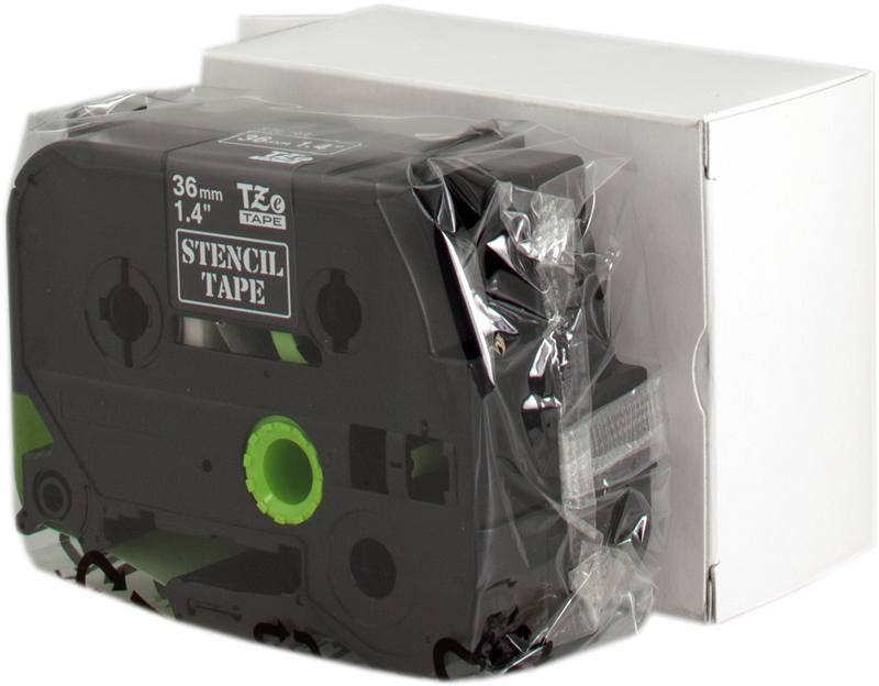 brother-ste-161-schriftband-weiss-auf-farblos