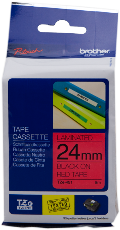 brother-tze-451-schriftband-schwarz-auf-rot