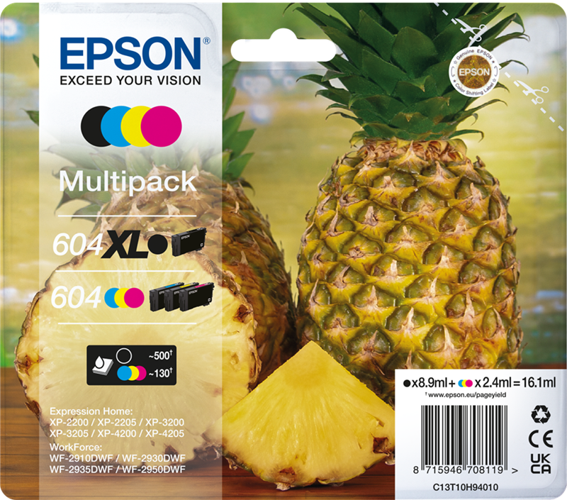 epson-604-xl-multipack-schwarz-cyan-magenta-gelb