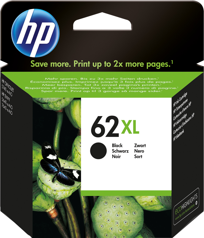 hp-62-xl-schwarz-druckerpatrone