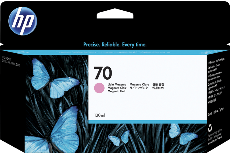 hp-70-pink-hell-druckerpatrone