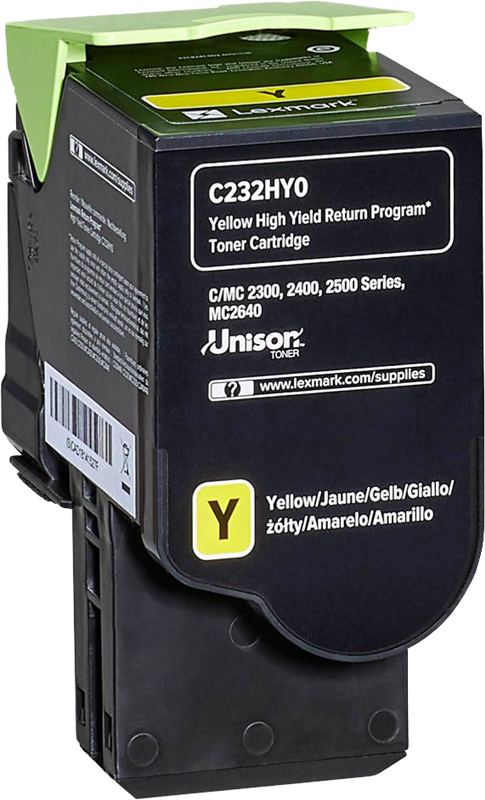 lexmark-c232hy0-gelb-toner