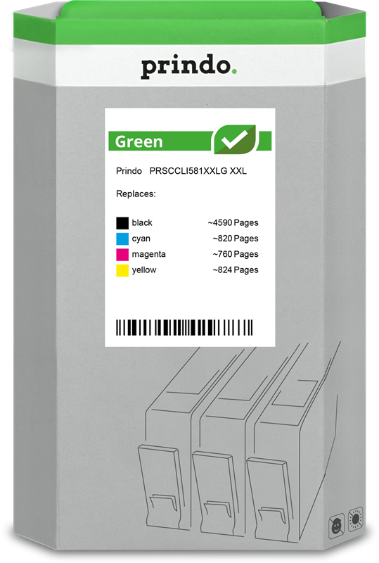 prindo-green-xxl-multipack-schwarz-cyan-magenta-gelb