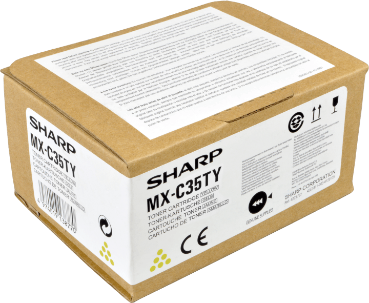 sharp-mx-c35ty-gelb-toner