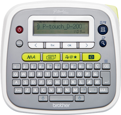Brother P-touch D200WNVP Schriftbänder