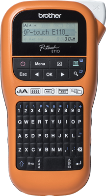 Brother P-touch E110 Schriftbänder