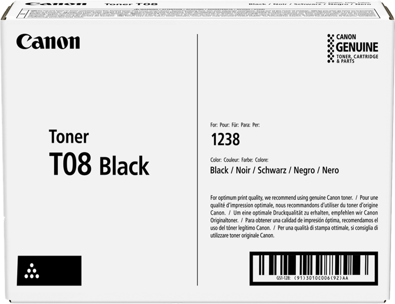 Toner Canon T08 (Silo Standard)