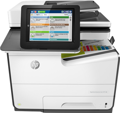 HP PageWide Enterprise Color MFP 586dn