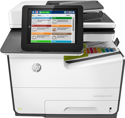 HP PageWide Enterprise Color MFP 586f