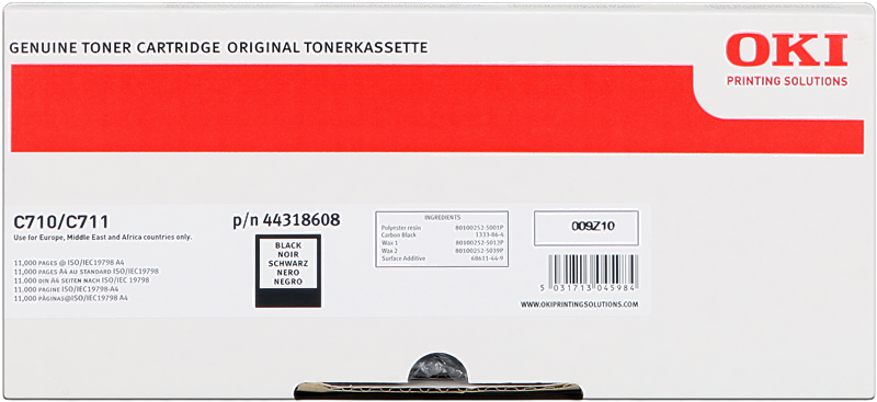 Toner OKI 44318608 (Silo Standard)