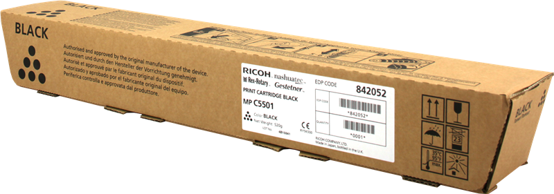 Toner Ricoh MP C5501BK (Silo XL)