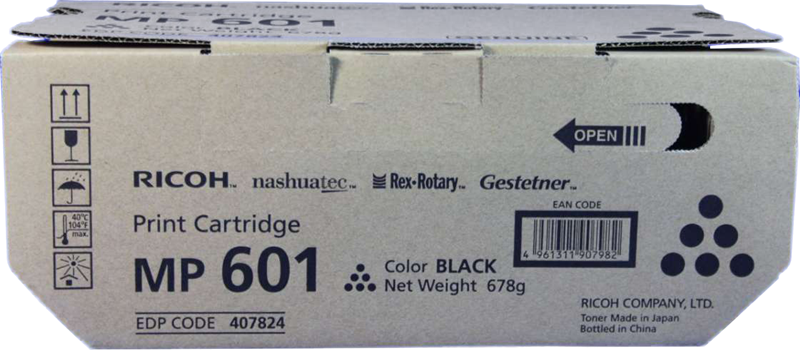 Toner Ricoh MP601BK (Silo XL)