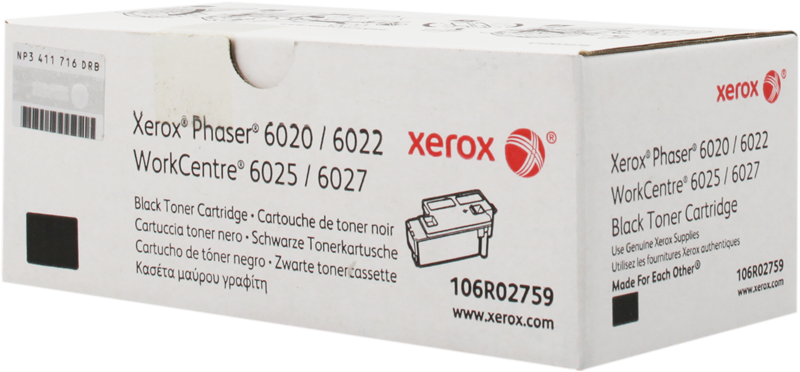 Toner Xerox 106R02756 - 106R02759 (Silo Standard)