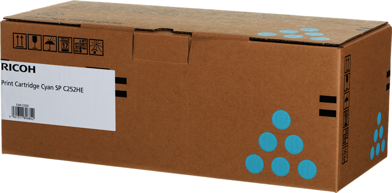 ricoh-sp-c252hec-cyan-toner
