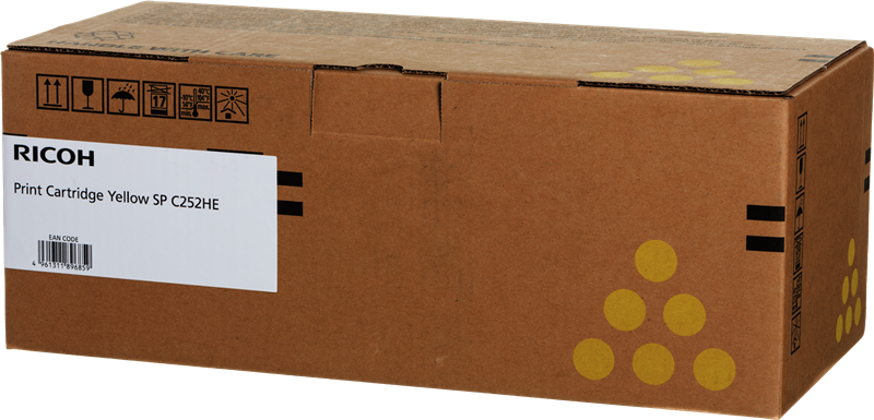ricoh-sp-c252hey-gelb-toner