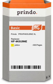 Prindo Basic XL Druckerpatrone kompatibel mit HP 924e Gelb
