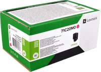 lexmark-71c20m0-magenta-toner