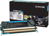 lexmark-x746a1cg-cyan-toner