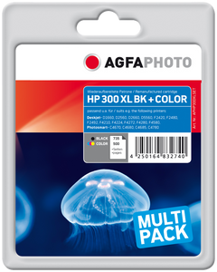 agfa-photo-300xlbk-color-multipack-schwarz-mehrere-farben