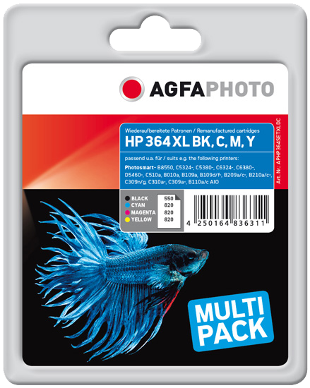 agfa-photo-364xlbk-c-m-y-multipack-schwarz-cyan-magenta-gelb