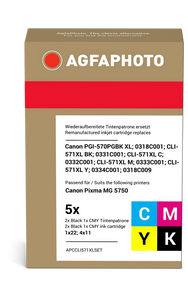 agfa-photo-pgi-570-pgbk-xl-cli-571xlbk-c-m-y-multipack-schwarz-cyan-magenta-gelb-schwarz-foto