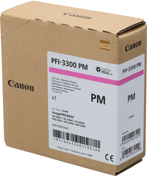 canon-pfi-3300pm-magentafoto-druckerpatrone