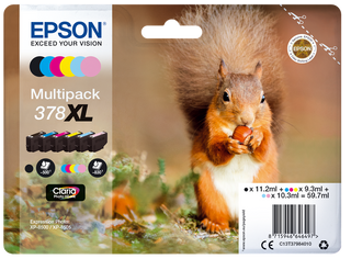 epson-378xl-multipack-schwarz-cyan-magenta-gelb-cyan-hell-pink-hell