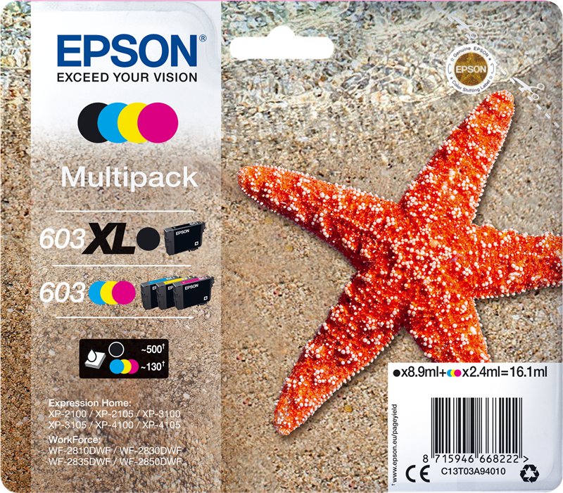 epson-603xl-603-multipack-schwarz-cyan-magenta-gelb
