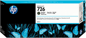 hp-726-schwarz-matt-druckerpatrone