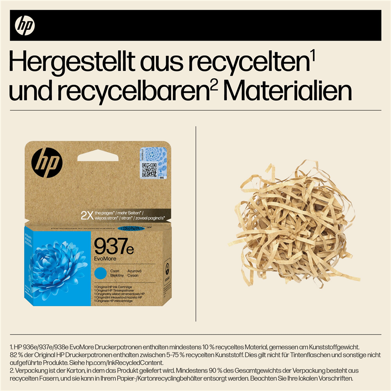hp-937e-cyan-druckerpatrone