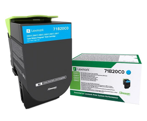 lexmark-71b20c0-cyan-toner