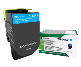 lexmark-71b20c0-cyan-toner