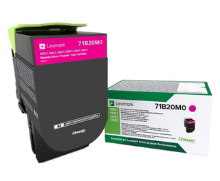 lexmark-71b20m0-magenta-toner