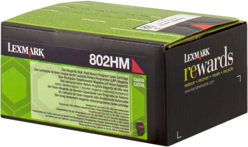 lexmark-802hm-magenta-toner
