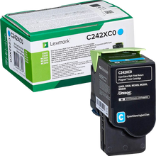 lexmark-c242xc0-cyan-toner
