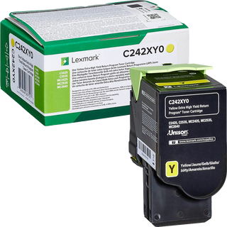lexmark-c242xy0-gelb-toner
