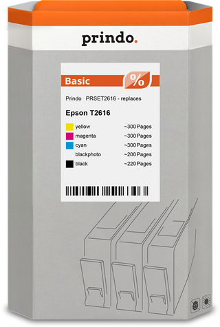 prindo-basic-multipack-schwarz-cyan-magenta-gelb