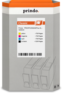 prindo-classic-xl-multipack-schwarz-cyan-magenta-gelb