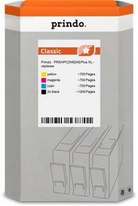 prindo-classic-xl-multipack-schwarz-cyan-magenta-gelb