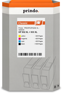 prindo-classic-xl-multipack-schwarz-cyan-magenta-gelb