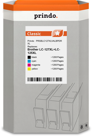 prindo-classic-xl-multipack-schwarz-cyan-magenta-gelb
