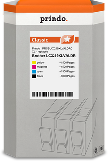 prindo-classic-xl-multipack-schwarz-cyan-magenta-gelb
