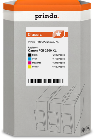 prindo-classic-xl-multipack-schwarz-cyan-magenta-gelb